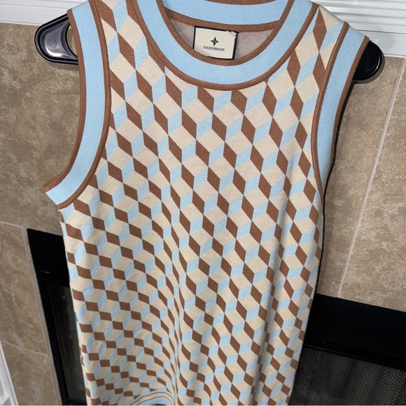 Tuckernuck Ocean Spray Knit Geo Marie Dress small EUC - Picture 5 of 7
